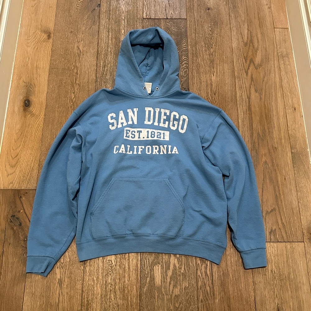 San Diego Blue Hoodie Sweater